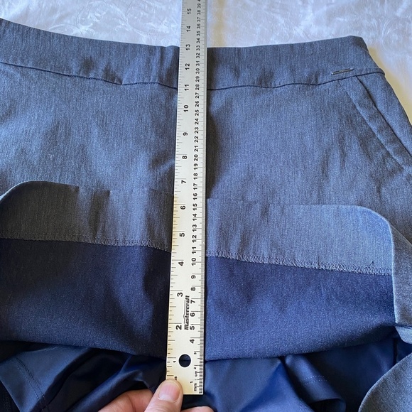 S. C.‎ & Co. Women's Gray Pull On Stretchy Skort Size 12 - Picture 9 of 12